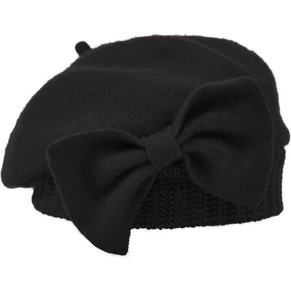 Women\'s Wool Beret Hat Warm Winter Casual Formal Gift Accessory main image 5